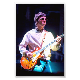 Noel Gallagher Oasis Reading Rock Festival Foto Afdruk