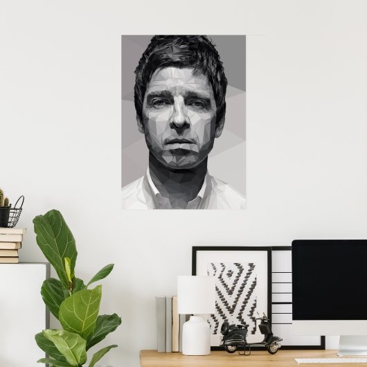 Noel Gallagher Poster (Thuiskantoor)