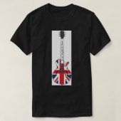 Noel Gallagher Union Jack Sheraton Live Forever Gr T-shirt (Design voorkant)