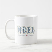 Noel Gepersonaliseerde Kerst Koffiemok (Links)