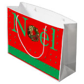 Noel Gift Bag Groot Cadeauzakje (Achterkant Gekanteld)