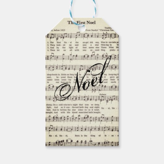 Noel Gift Label Cadeaulabel (Voorkant)