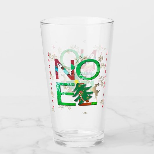 Noel Glass Cup Glas (Voorkant)