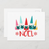 Noel Gnomes Briefkaart (Voorkant / Achterkant)