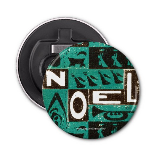 Noel Green Button Flesopener (Voorkant)