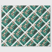 Noel Green Cadeaupapier (Vlak)