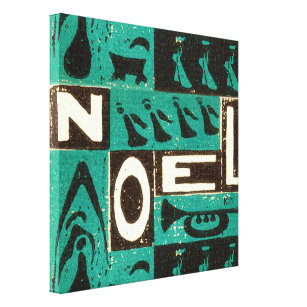 Noel Green Canvas Afdruk