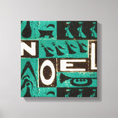 Noel Green Canvas Afdruk (Voorkant)