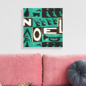 Noel Green Canvas Afdruk (Insitu (Woonkamer))
