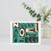 Noel Green Feestdagenkaart (Staand voorkant)