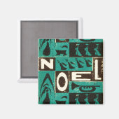 Noel Green Magneet (Voorkant / Achterkant)