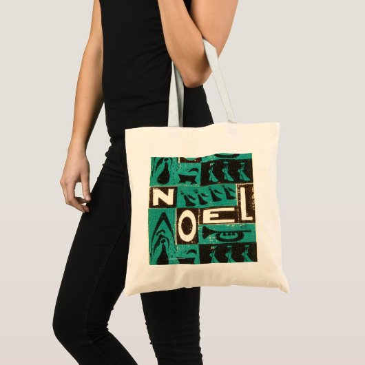 Noel Green Tote Bag (Voorkant (product))