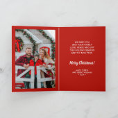 NOEL Greenery Berries Foto Kaart (Binnen)