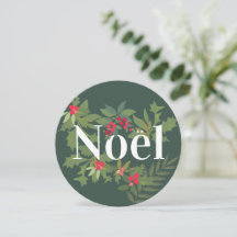 Noel groene bladeren en bessen vakantie