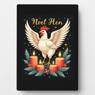 Noel Hen Chicken Fotoplaat