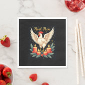 Noel Hen Chicken Servet (Insitu)