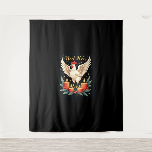 Noel Hen Chicken Wandkleed (Voorkant)