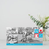 NOEL Holiday 4x8-fotokaart Feestdagenkaart (Staand voorkant)