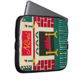 Noel Holiday Artisan Haakprint Elektronica Tas (Voorkant Rechts)