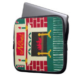 Noel Holiday Artisan Haakprint Elektronica Tas (Voorkant Links)