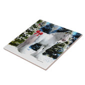 "Noel" Holiday Tile Tegeltje (Zijkant)