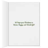 Noel Illustratie Kerst Kaart (Binnen (Rechts))