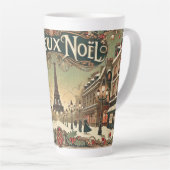  Noel in Parijs Latte Mok (Rechterhoek)