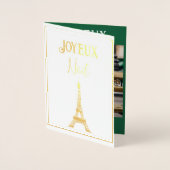 Noel in Parijs  nr2 Folie Kaarten (Voorkant)