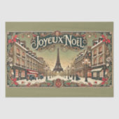  Noel in Parijs Tissuepapier (Voorkant)
