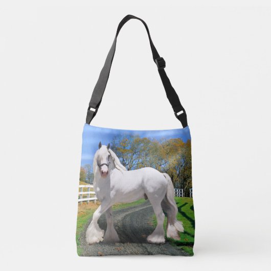 "Noel in Splendor" Crossbody Tas (Achterkant)