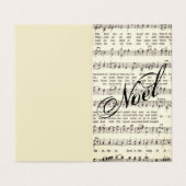 Noel Kaart (Buitenkant ongevouwen)