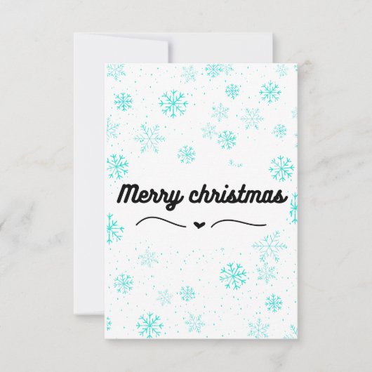 Noël-kaart Bedankkaart (Voorkant)