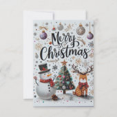 Noel-kaart - Merry Christmas (Voorkant)