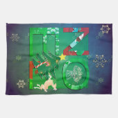 Noel Kerst Keuken Handdoeken (Horizontaal)