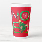 "Noel" Kerst Latte Mok (Voorkant)