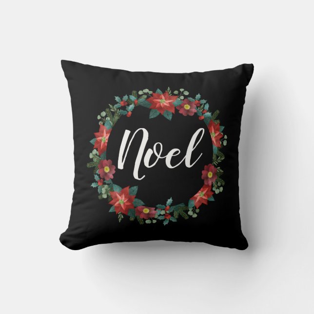Noël, kerstboomkreeft kussen (Voorkant)