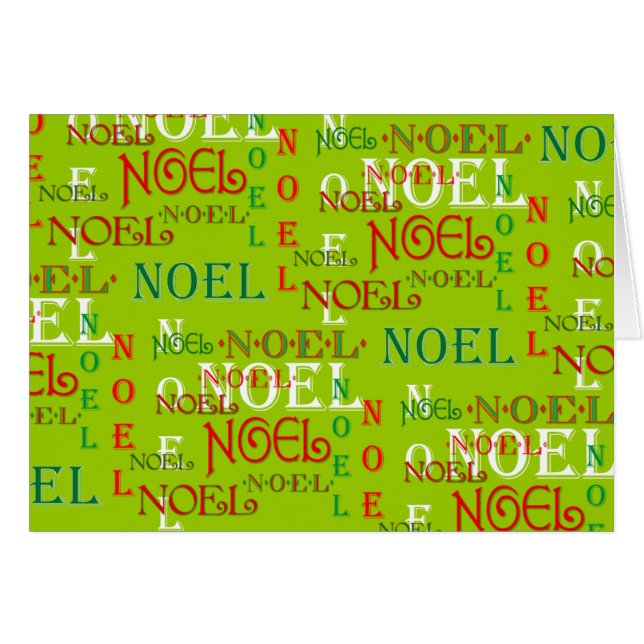 Noel Kerstmis (Voorkant Horizontaal)