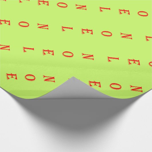 Noel Kerstmis Cadeaupapier (Hoek)