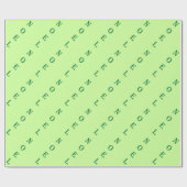 Noel Kerstmis Cadeaupapier (Vlak)