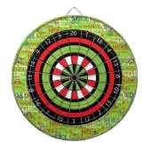 Noel Kerstmis Dartbord (Voorkant)