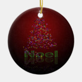 Noel Kerstmis Keramisch Ornament (Voorkant)