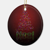 Noel Kerstmis Keramisch Ornament (Links)
