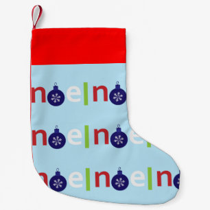 Noel Kerstmis stoppen Kleine Kerstsok