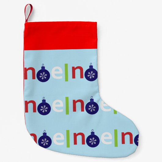 Noel Kerstmis stoppen Kleine Kerstsok (Voorkant)