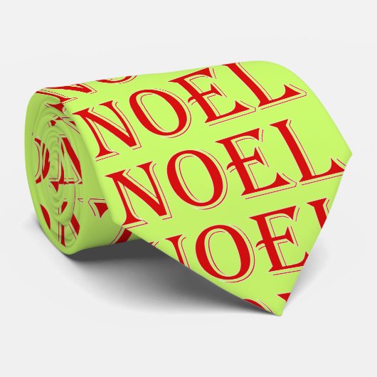 Noel Kerstmis Stropdas (Opgerold)