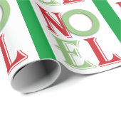 NOEL kerstpatroon inpakpapier (Rol Hoek)