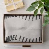 Noel Lettertype Tissuepapier (Geschenk)