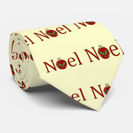 Noel Mannen Stropdas (Opgerold)