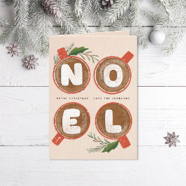 Noel Marshmallows Hot Cocoa Feestdagen Kaart