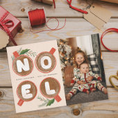 Noel Marshmallows Hot Cocoa Foto Feestdagenkaart